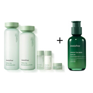 悅詩(shī)風(fēng)吟韓國悅詩(shī)風(fēng)吟水乳套裝綠茶護膚套盒補水保濕平衡面霜洗面奶女學(xué)生 綠茶水乳套裝+綠茶籽精華80ml