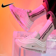 耐克（NIKE）男鞋新款運(yùn)動(dòng)鞋AIR MAX97SE緩震氣墊舒適休閑跑步鞋 921826-101純白子彈 40.5