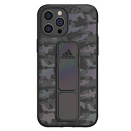 MEMOBOTTLE阿迪達斯Adidas適用iPhone14支架手機殼蘋果14Pro Max防摔保護套 迷彩 iPhone14Pro Max