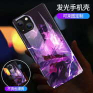 栗好嘉二次元原神黑鯊5pro手機殼動(dòng)漫適用iPhone15來(lái)電閃發(fā)光oppo全包防摔一加ace手機套 【雷電將軍側臉】 opporeno10