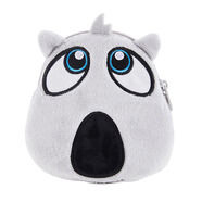 千千趣奧迪雙鉆海綿寶寶公仔玩偶玩具毛絨可愛(ài)兒童禮物模型生日禮物擺件  貝肯熊零錢(qián)包DL381510