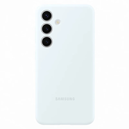 三星（SAMSUNG）Galaxy S24原裝硅膠保護殼 手機套 原廠保護殼 手機保護套 SM-S9210手機殼  S24 白色