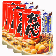 好侍（HOUSE）日本進口 關(guān)東煮湯料77.2g*4盒 日式風(fēng)味火鍋底料 燉菜料調(diào)味湯料