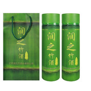 劍邑潤之竹印象42度竹筒酒原生態(tài)青竹竹子竹桶濃香型 42度 500mL 1瓶