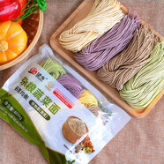 望鄉(xiāng)（Wheatsun）雜糧蔬菜面菠菜紫薯南瓜蕎麥掛面半干濕面條生濕面火鍋面 3袋