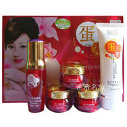 泊泉雅泊泉雅姿泊蘭蛋白素白皙五合一套裝美白化妝品五件套三合一 五合一(日+晚+隔離+精油+面奶
