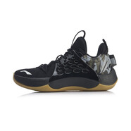 李寧（LI-NING）CBA男子音速7籃球鞋運(yùn)動(dòng)鞋 ABAP033-4標(biāo)準(zhǔn)黑/星海竭 41.5