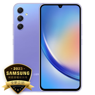 三星【新品】三星（SAMSUNG）Galaxy A34 5G自帶谷歌服務(wù) 雙卡雙待全網(wǎng)通港版手機 霧冰紫 8GB+128GB【帶中港聯(lián)保發(fā)票】