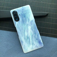 青躍 適用于紅米k40游戲增強版塑料后蓋屏電池蓋后殼Redmik40游戲增強版彩繪圖案外殼背蓋魔 抽白{k40游戲版}
