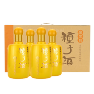 金種子 金柔和 濃香型白酒 41.8度 460mL*4瓶 整箱裝 年貨送禮