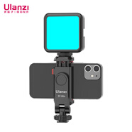 ulanzi優(yōu)籃子 VL49RGB（黑）磁吸全彩補光燈手機夾套裝便攜LED口袋雙色溫攝影燈閃光燈微單相機手機