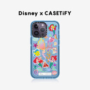 CASETIFY Disney公主 x CASETiFY聯(lián)名 小美人魚(yú) 愛(ài)麗兒公主滿(mǎn)印貼紙 適用iPhone16/15/14/13/12 Plus/Pro/M 雪峰藍 iPhone 14 Pro