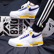 耐克（NIKE）籃球鞋男鞋夏季新款防滑耐磨緩震休閑鞋透氣運(yùn)動(dòng)鞋BQ4212-100 BQ4212-102/湖人配色 40.5
