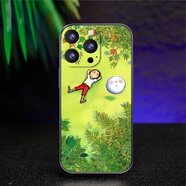 粿條幾米畫冊蘋果手機(jī)殼iPhone14Pro/13Pro/11ProMax防摔榮耀200/60Pro華為nova8Pro/小米11Ultra保護(hù) MY幾米畫冊82763-軟殼直邊-黑色 iPhone1