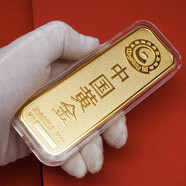 NORKIN JEWELRY仿真金條金磚銀行銅鍍金樣品金條金店柜臺展示投資假金塊道具擺件 10g 35mm*10mm*1mm