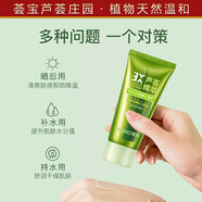 薈寶【過(guò)年不打烊】蘆薈膠曬后修護補水保濕舒緩祛痘淡化痘印凝膠面霜 【3X+5G蘆薈膠】日夜組合