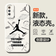 霞之丘 適用iqooneo3手機殼vivo舉球潮人neo/855硅膠軟殼男防摔女新款潮牌保護套 古董白-舉球潮人H+全屏膜 iqooneo3