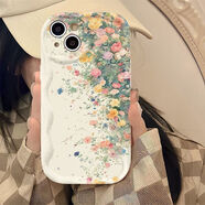 葉余適用于花之盛宴榮耀X50i/X40i/100Pro/80/70/60/50手機殼Play8t/7tpro軟 奶紋白-PX491花之盛宴 其他型號聯(lián)系客服確認后