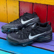耐克（NIKE）【極速發(fā)貨】大氣墊減震高端跑鞋VaporMax 減震跑鞋 DV1678-001  黑色 40