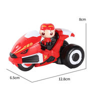 豬豬俠（GG·BOND）豬豬俠動漫公仔玩具夢想五靈守衛(wèi)者豬豬俠競速摩托車卡通 按壓摩托車