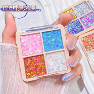 DL 1998胖東來(lái)同款兒童化妝亮片大舞臺妝眼影啫喱閃粉超閃亮晶晶眼妝表演 #01精靈之鏡