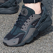 耐克（NIKE）男鞋 AIR HUARACHE RUNNER華萊士老爹鞋運動(dòng)鞋時(shí)尚潮流休閑鞋 DZ3306-002 40.5