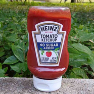 亨氏Heinz tomato ketchup美國進(jìn)口番茄醬料調(diào)味調(diào)料亨氏無加鹽番茄醬 No sugar added美國產(chǎn)無加糖369g
