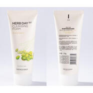 菲詩小鋪（THE FACE SHOP）官網(wǎng)方旗艦韓國HERBDAY365草本植物洗面奶櫻桃檸檬 綠豆洗面奶150ml