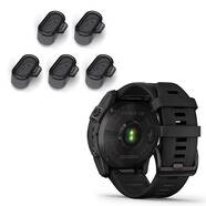 拓思曼佳明手表充電口防塵塞Garmin飛耐時(shí)Fenix8/7X/6X/5X/Forerunner945/955/965/245M/255M/265轉(zhuǎn)接頭 透黑充電防塵塞5個(gè)