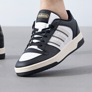 阿迪達(dá)斯（adidas）男鞋 25夏季新款透氣休閑運動鞋子男網(wǎng)球鞋防滑低幫板鞋 黑白色/復(fù)古板鞋/現(xiàn)貨速發(fā) 42 （內(nèi)長260mm）