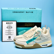 aj4官網(wǎng)電母男鞋低幫莆田純原高-版本aj3白水泥高幫女運(yùn)動鞋大童 aj4蟬翼 40碼