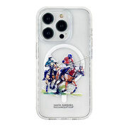 保羅Polo適用于iPhone 16Promax磁吸透明手機殼蘋果15保護套 策馬奔騰 磁吸 iPhone 16Pro