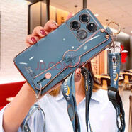 MARMOTER紅米Note13Pro手機(jī)殼Redmi Note13腕帶斜跨保護(hù)套Pro+軟殼女款 紅米note13【薰衣灰】