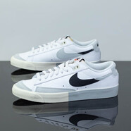 耐克（NIKE）官方艦店男鞋 秋季新款運動(dòng)鞋COURT運動(dòng)休閑鞋百搭低幫透氣板鞋子 白灰黑/開(kāi)拓者 42