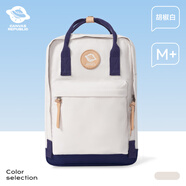 CAN COOLcanvasrepublic雙肩包女包電腦包旅行背包學(xué)生書(shū)包 胡椒白_M+_當(dāng)季流行色