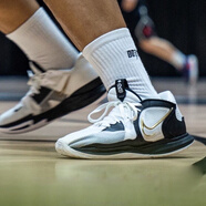 耐克（NIKE）男鞋 Kyrie 5 Low EP 歐文5簡版低幫緩震耐磨實(shí)戰(zhàn)比賽男子籃球鞋 DJ6014-101/白黑 41