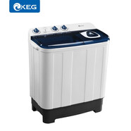 韓電（KEG）透明系列9公斤半自動(dòng) 全塑一體成型  雙透明蓋板水電分離 高效電機(jī) 透明綠HB90P100-H2066 ZMD