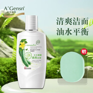 安安金純（A'Gensn）青瓜高水分保濕洗面奶男女生補(bǔ)水保濕潔面乳國(guó)貨護(hù)膚品（無(wú)泡型） 青瓜高水分保濕洗面奶
