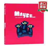 Maybe... 英文原版繪本 也許... 趣味寓言警示故事繪本 三只小猴子的森林生活 溫暖畫風(fēng)精裝大開 英文版 進(jìn)口英語原版書籍