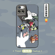 機旺馬蘋果5S手機殼磨砂硅膠全包防摔保護套iphone5s創(chuàng)意潮男女網(wǎng)紅抖音漫畫超薄散熱新款卡通軟殼 火箭筒湯姆貓 蘋果5S全屏鋼化膜+支架掛繩