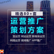 運營推廣方案電商店鋪推廣營銷策劃書APP網(wǎng)站推廣策劃方案例資料