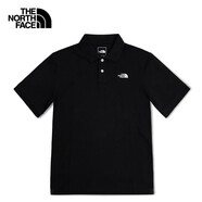 北面（The North Face）POLO衫短袖男T恤透氣夏季戶外半袖 87UX JK3 M