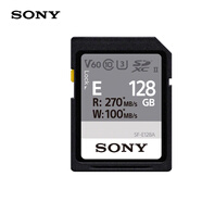 索尼（SONY）128GB SD存儲(chǔ)卡 SF-E128A E系列U3 V60讀速270MB/s  IP57防護(hù)等級(jí)相機(jī)內(nèi)存卡