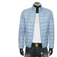 ARMANI/阿瑪尼 EA7 男士冬季時(shí)尚薄外套純色羽絨服 8NPB01 PN29Z 天藍(lán)色 1506 XL