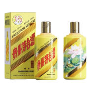 茅臺（MOUTAI）貴州茅臺酒 53度飛天茅臺顏色系列 醬香型白酒 收藏紀念酒 53度 500mL 1瓶 露新荷（荷花）