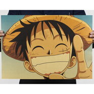 經典動漫卡通海報88款復古牛皮紙海報兒時回憶臥室宿舍裝飾畫 動漫隨機20款