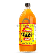 BRAGGbragg蘋果醋原漿 美國進(jìn)口飲料0熱量濃縮蘋果醋473ml 原漿蘋果醋946ml