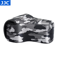 JJC 相機(jī)內(nèi)膽包 適用佳能單反200D二代R6II R8 90D 5D3索尼A7M3 A7R4 A92 FX30 A1尼康Z7II保護(hù)收納套 OC-MC1GR大號(hào) 迷彩灰