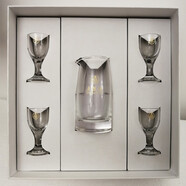 希盼五糧液袋子七八代普五糧袋手提袋子禮品袋子無(wú)紡布袋子內袋子 五糧夜玻璃酒具(八代) 一套