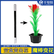 魔棒變花 空盆變花 棍變花 大號 花盆出花 魔術(shù)道具 兒童玩具表演 魔棒變花